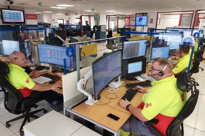 MOTORISTA HERIDO GRAVE TRAS SUFRIR UNA CAÍDA EN LA GC-3 EN LAS PALMAS DE GRAN CANARIA 30-9-25