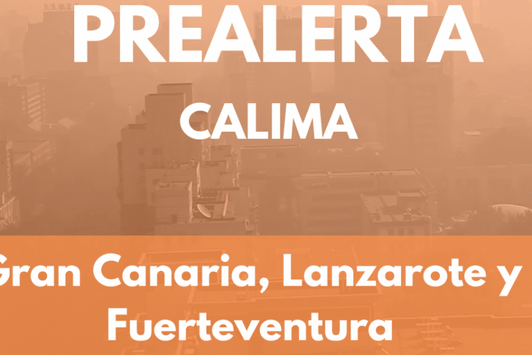 PREALERTA POR CALIMA EN LAS ISLAS ORIENTALES 6-9-25