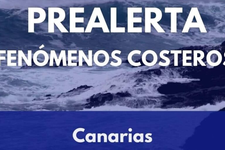 PREALERTA POR FENÓMENOS COSTEROS EN CANARIAS-ACTUALIZACIÓN 15-9-25