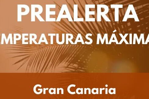 PREALERTA POR TEMPERATURAS MÁXIMAS EN CANARIAS 14-9-25