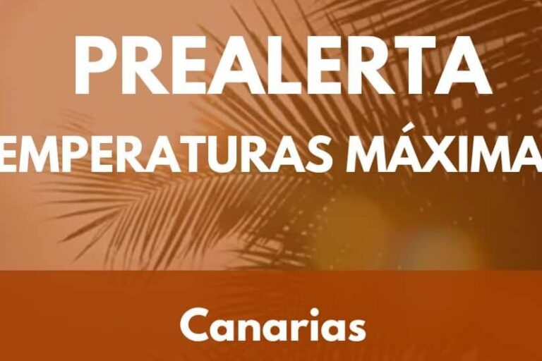PREALERTA POR TEMPERATURAS MÁXIMAS EN CANARIAS-ACTUALIZACIÓN 15-9-25