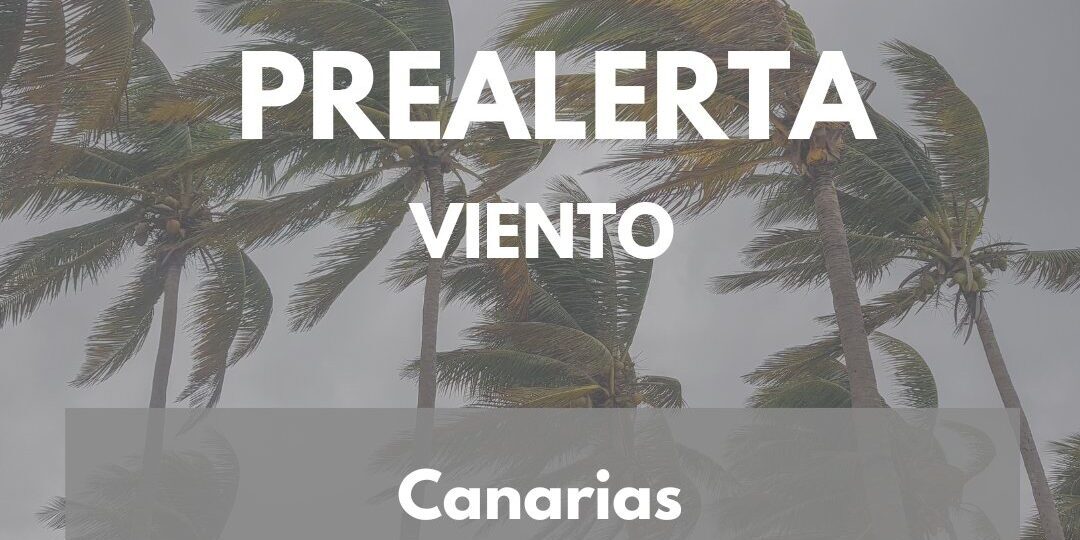 PREALERTA POR VIENTO EN CANARIAS 14-9-25