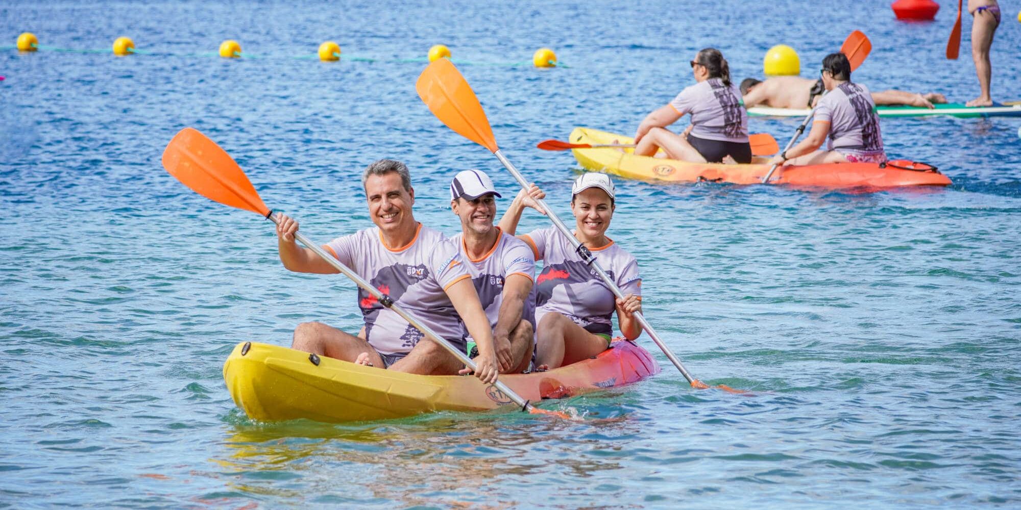 Paddle surf kayak
