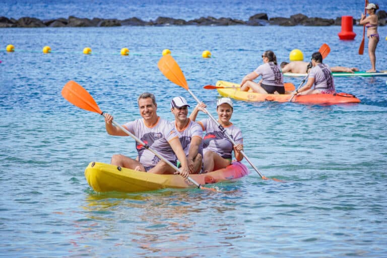Paddle surf kayak