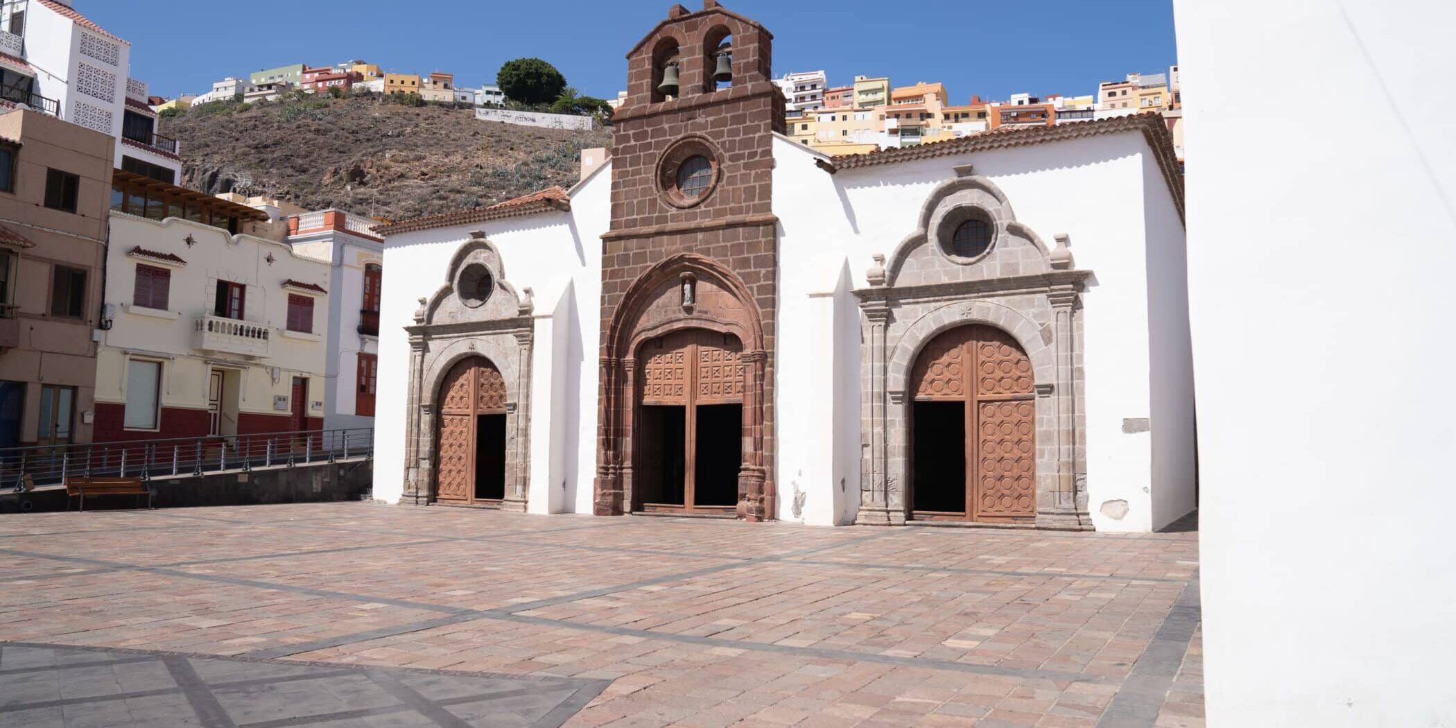 Plaza de la Iglesia de la Asunción, espacio donde se celebrará el acto institucional
