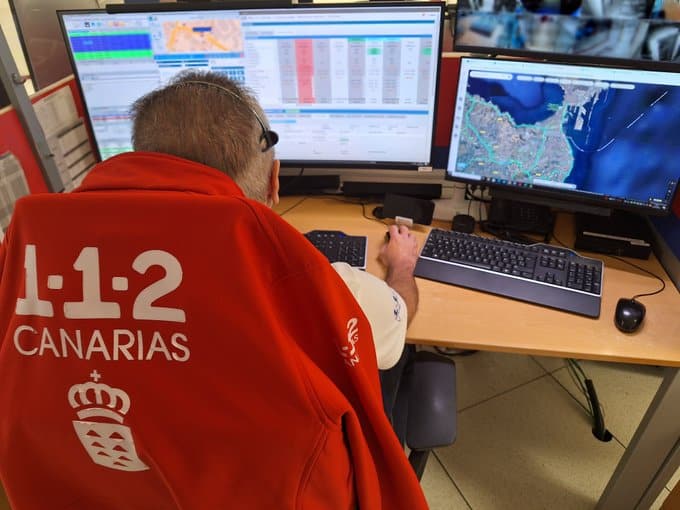 RESCATADA UNA MUJER TRAS CAER POR UNA LADERA DE MOGÁN-GRAN CANARIA 12-9-25