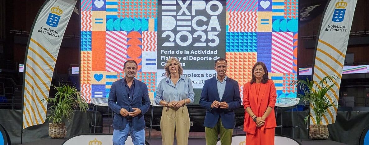Un momento de la presentación de Expodeca en el Santiago Martín