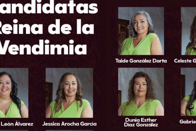 aspirantes REINA DE LA VENDIMIA 2025 TACORONTE