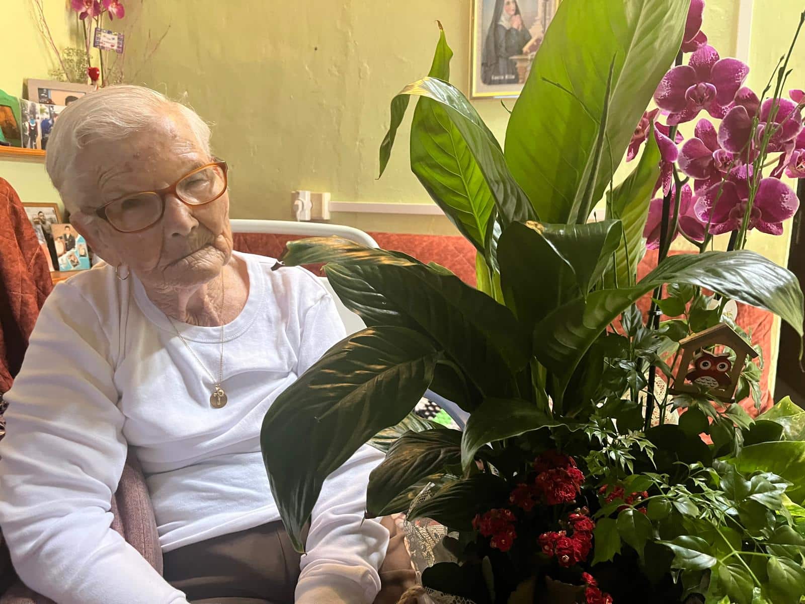 011025 Julia, vecina más longeva de La Gomera, con 108 años