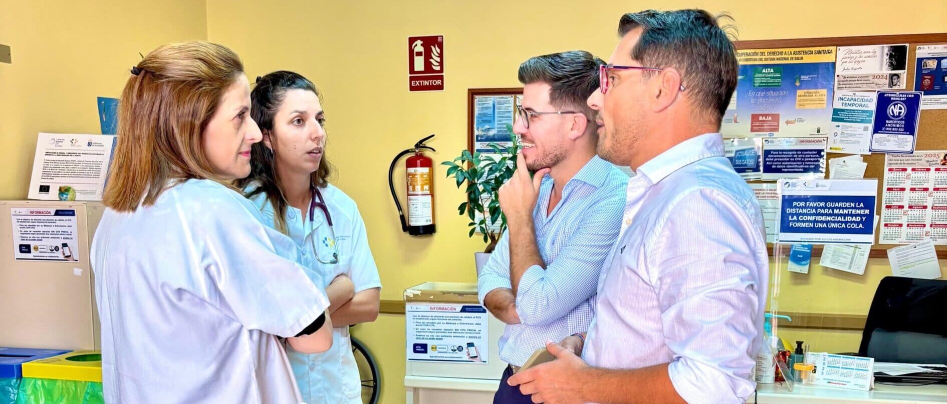 231024 Obra reforma instalaci�n el�ctrica Centro de Salud Palo Blanco