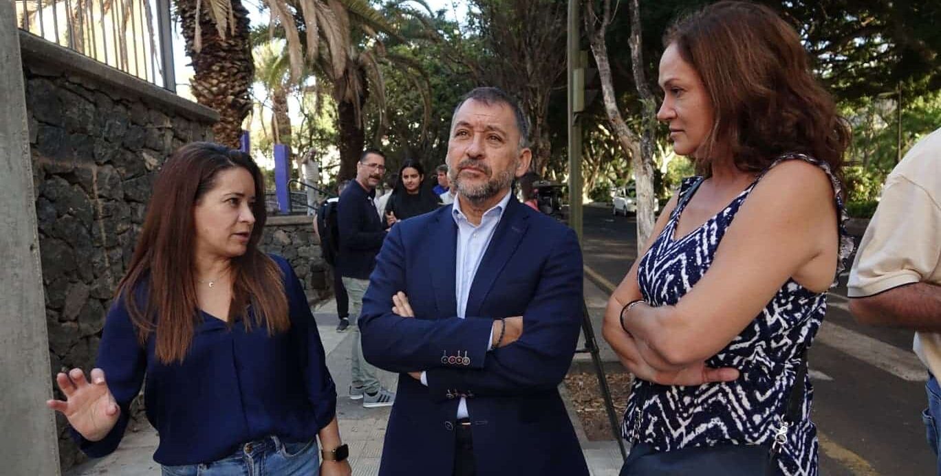 251007 Visita a la conclusión de la rehabilitación del muro de Los Gladiolos