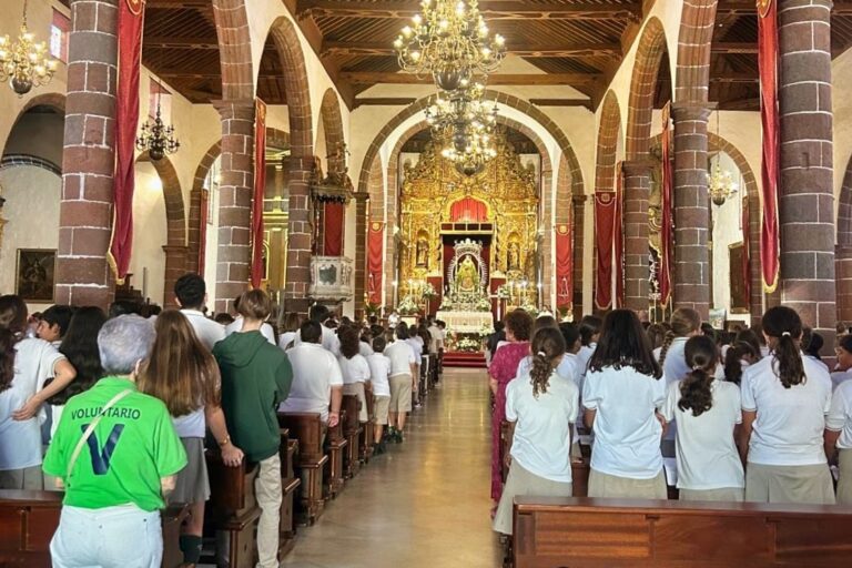 251020 Las parroquias de Anaga se unen en una Eucaristía en honor a la Virgen de Candelaria