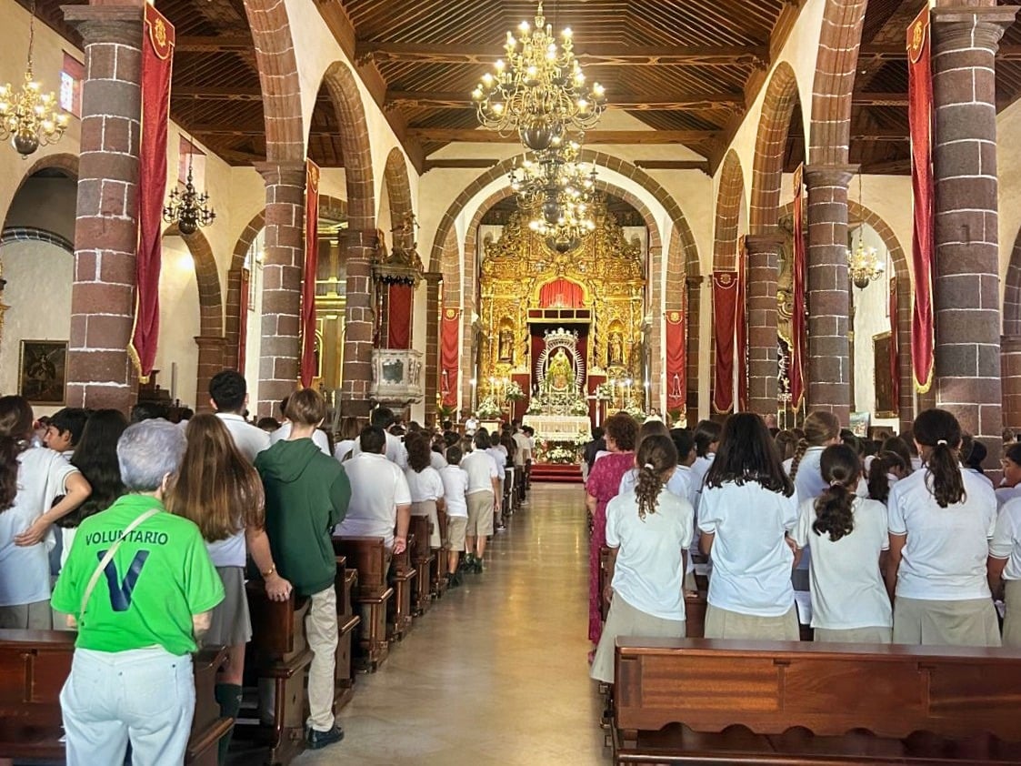 251020 Las parroquias de Anaga se unen en una Eucaristía en honor a la Virgen de Candelaria