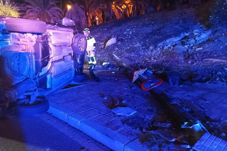 Accidente en Arona