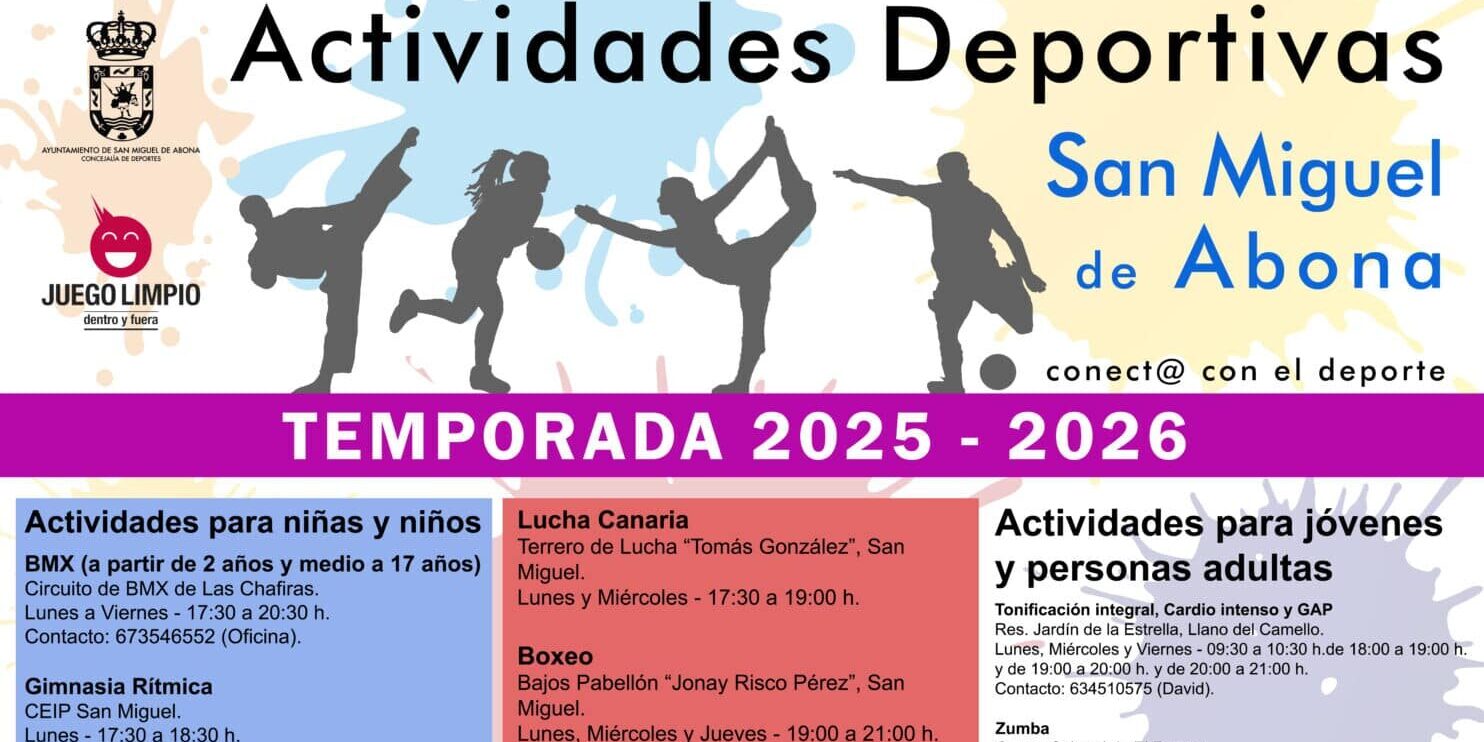 Actividades Deportivas 2025-2026
