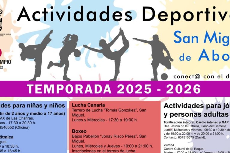 Actividades Deportivas 2025-2026