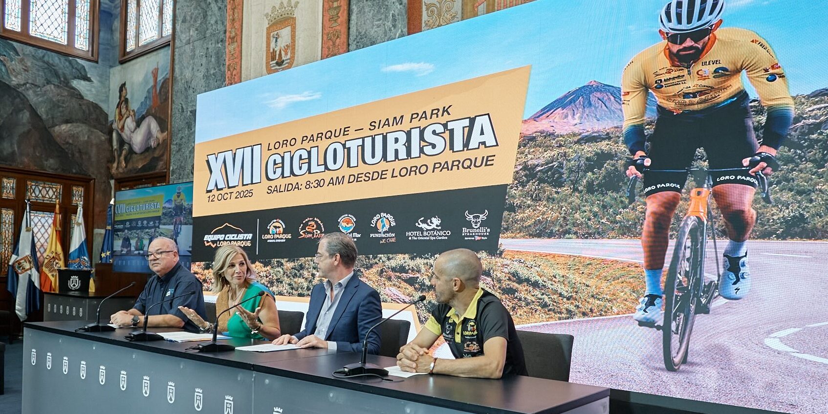 CICLOTURISTA LORO PARQUE 1