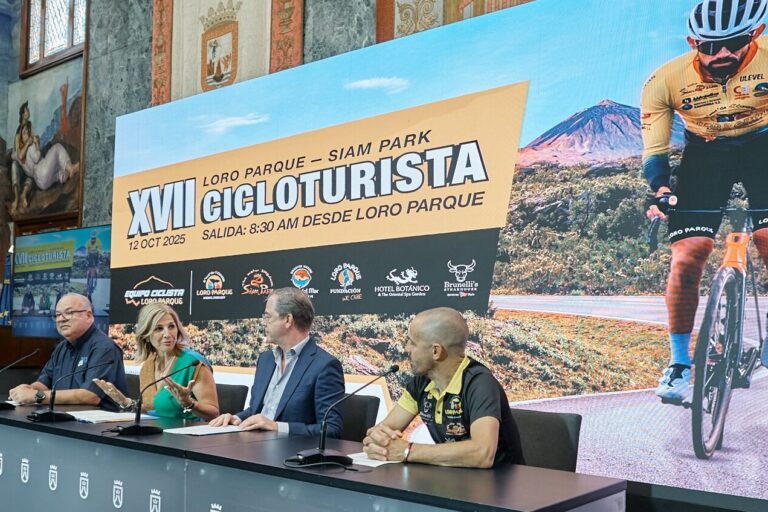 CICLOTURISTA LORO PARQUE 1