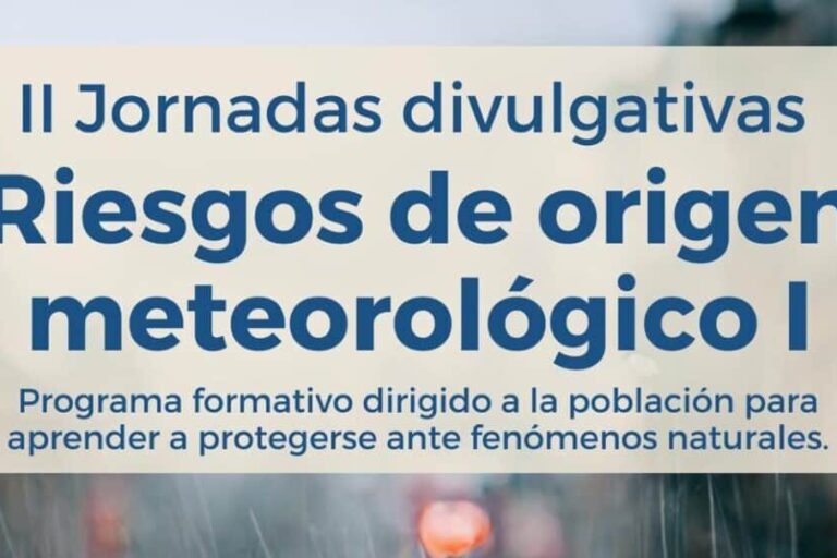 Cartel Jornadas DIvulgativas Meteo I