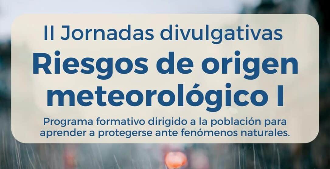Cartel Jornadas DIvulgativas Meteo I