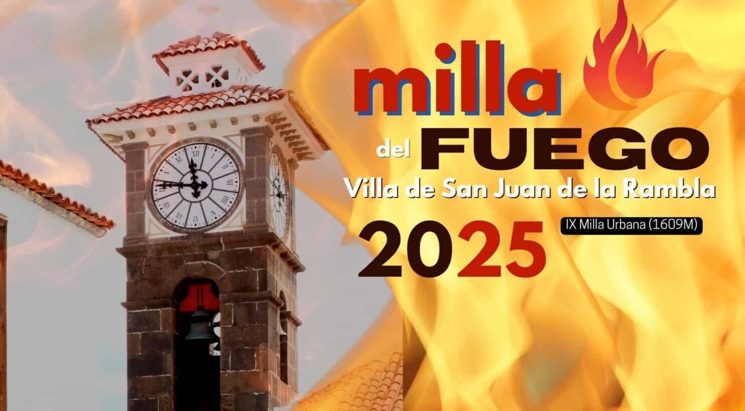 Cartel Milla del Fuego 2025