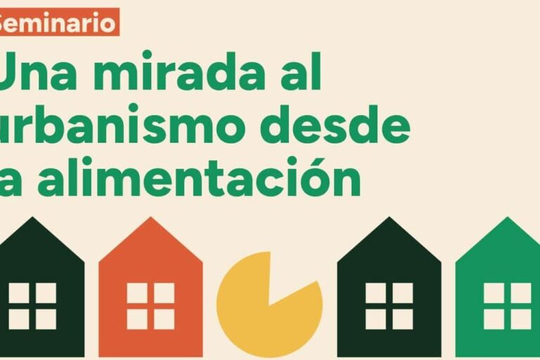 Cartel Seminario urbanismo y alimentación