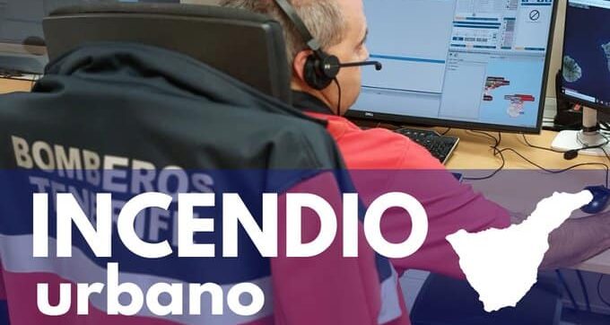 DOS MUJERES AFECTADOS TRAS EL INCENDIO EN UNA VIVIENDA EN GRANADILLA DE ABONA 18-10-25
