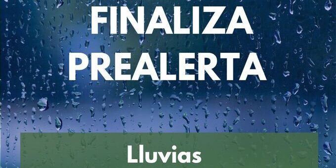 FINALIZA PREALERTA POR LLUVIAS EN CANARIAS 17-10-25
