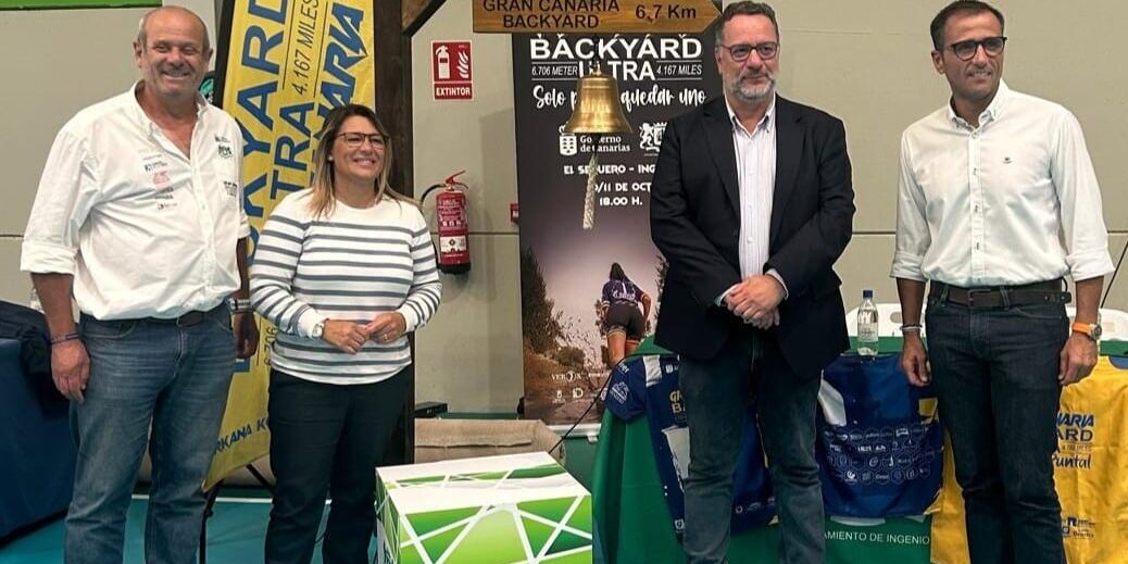 FOTO. Fotografía de presentación de BackYard, coincidiendo con la reapertura del pabellón El Sequero