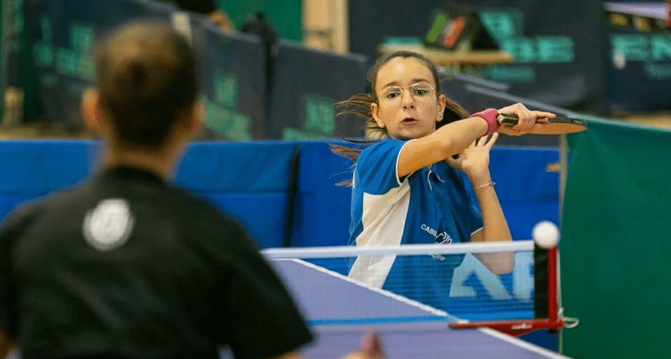 FOTO. Imagen de archivo de campeonato escolar de tenis de mesa 3