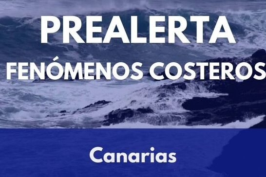 PREALERTA POR FENÓMENOS COSTEROS ADVERSOS EN CANARIAS 7-10-25
