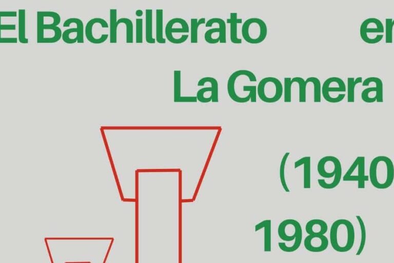 241125 Cartel presentación del libro ‘El bachillerato en La Gomera (1940-1980)’, de Oswaldo Izquierdo Dorta