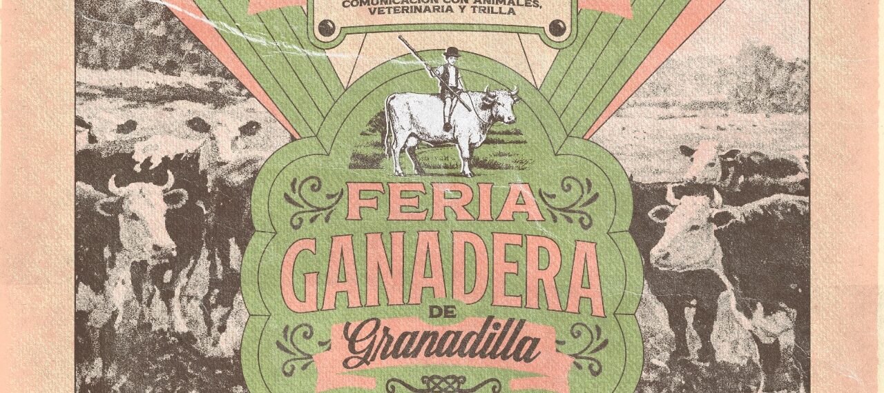Cartel Feria Ganadera