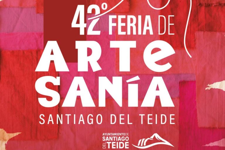 Cartel Feria de Artesanía Santiago del Teide 2025