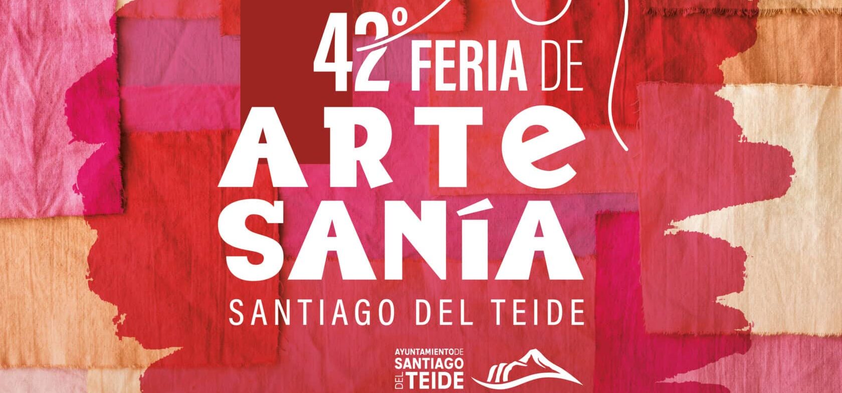 Cartel Feria de Artesanía Santiago del Teide 2025