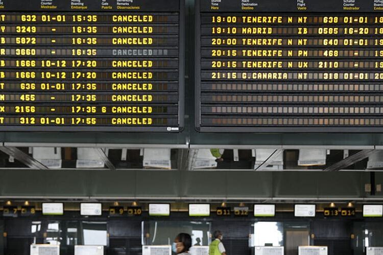 DESVÍO DE VUELOS EN CANARIAS 12-11-25