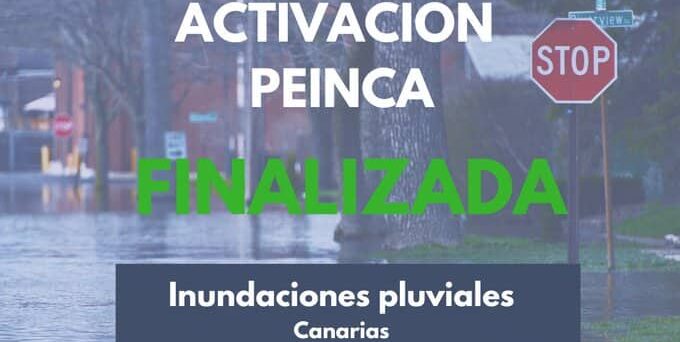 FINALIZA LA ALERTA POR INUNDACIONES PLUVIALES EN CANARIAS 13-11-25