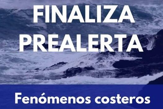 FINALIZA LA PREALERTA POR FENÓMENOS COSTEROS EN CANARIAS 17-11-25