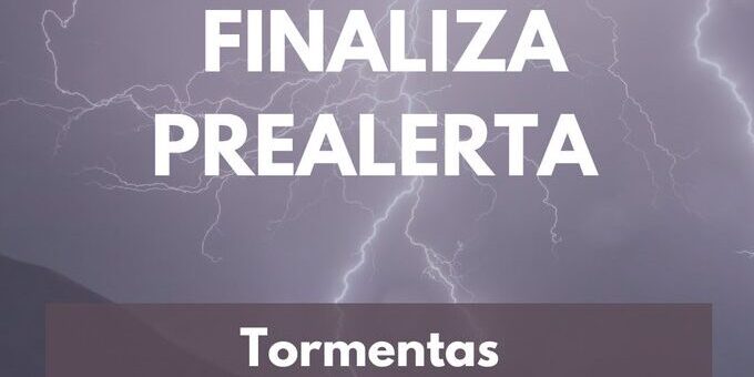 FINALIZA LA PREALERTA POR TORMENTAS EN CANARIAS 13-11-25