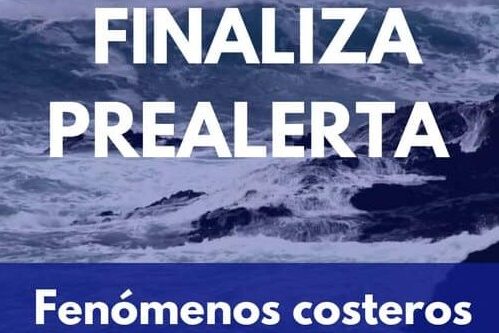 FINALIZA LA SITUACIÓN DE PREALERTA POR FENÓMENOS COSTEROS ADVERSOS EN CANARIAS 24-11-25
