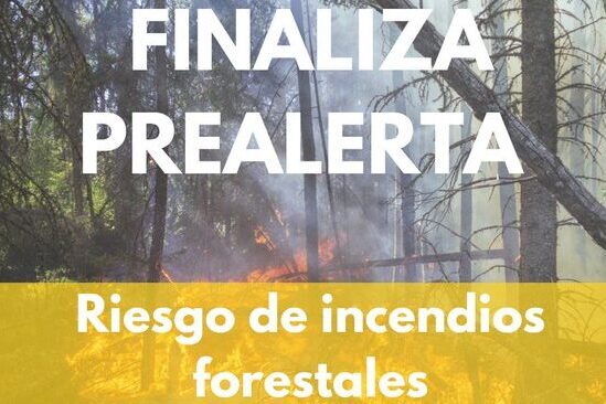 FINALIZA PREALERTA POR RIESGO DE INCENDIOS FORESTALES EN CANARIAS 6-11-25