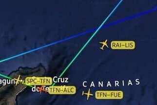 UN VUELO TENERIFE NORTE-ALICANTE REGRESA POR UN PASAJERO CONFLICTIVO 10-11-25