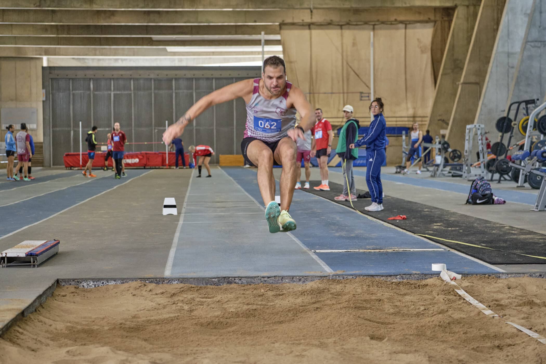Jornada de Atletismo de los VII Juegos Máster en el CIAT
