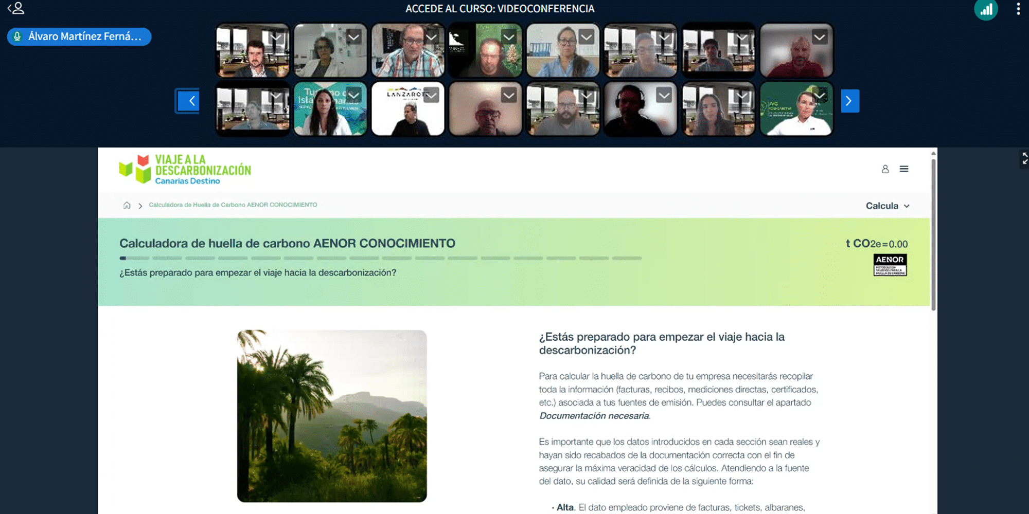 ‘Viaje a la descarbonización’
