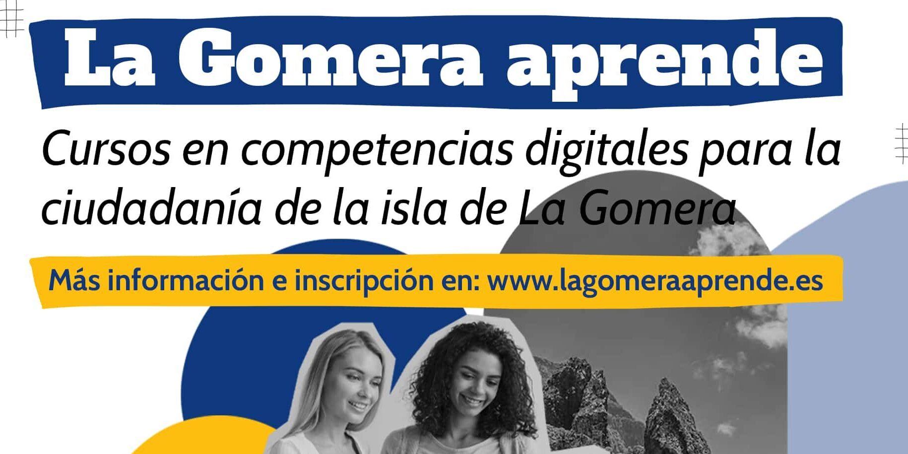 101225 Cartel promocional La Gomera Aprende