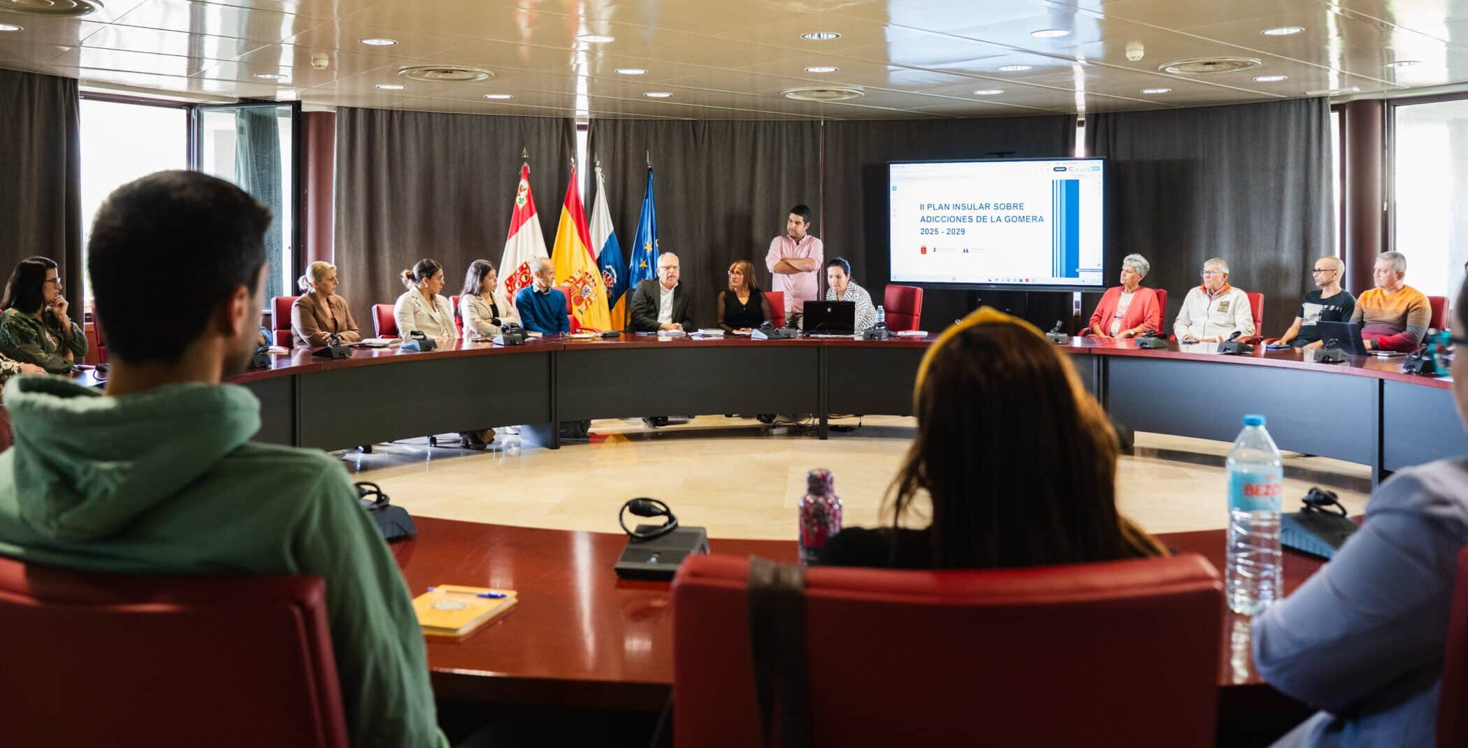 181225 presentación a entidades y asociaciones del borrador del II Plan de Adicciones de La Gomera