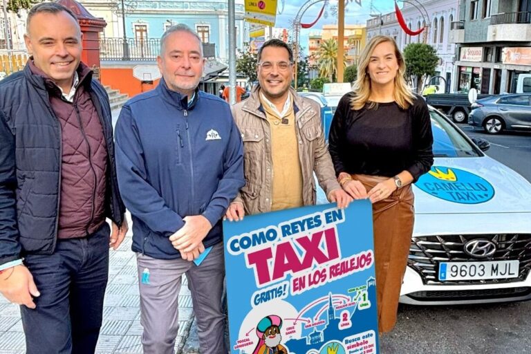 231225 Camello Taxi movilidad zonas comerciales Navidad 2025 2026