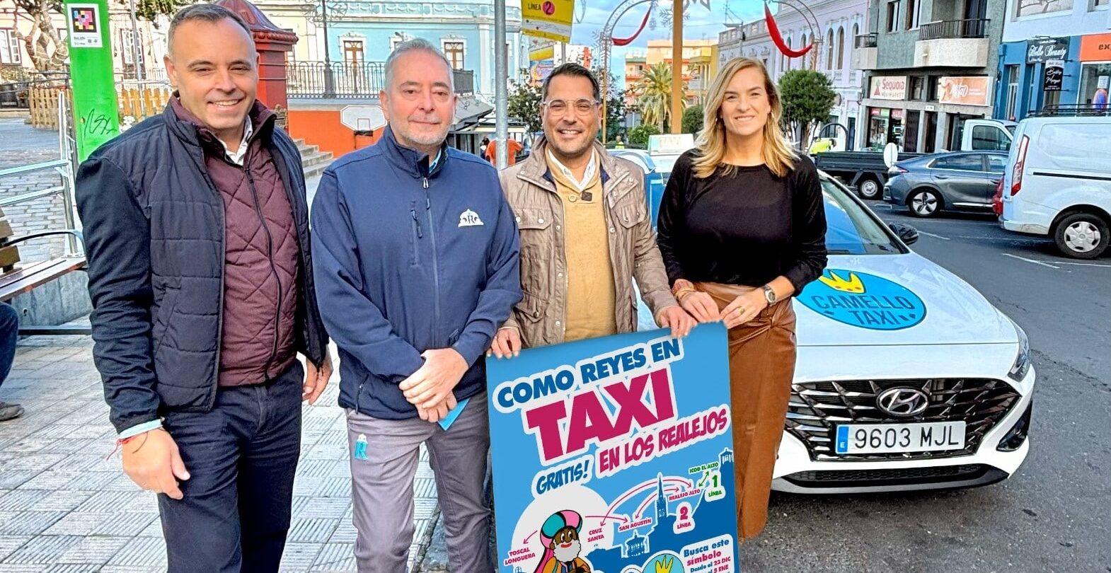 231225 Camello Taxi movilidad zonas comerciales Navidad 2025 2026