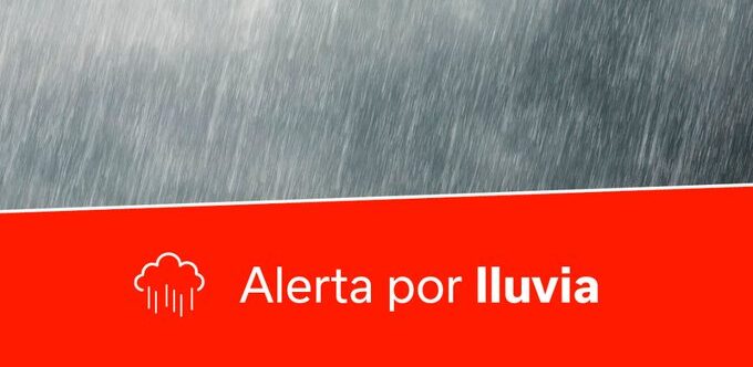 ALERTA POR LLUVIAS EN LA PALMA Y TENERIFE-PREALERTA EN EL RESTO DE CANARIAS 31-12-25