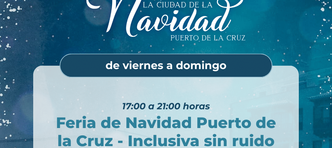 CARTEL FERIA INCLUSIVA EN NAVIDAD